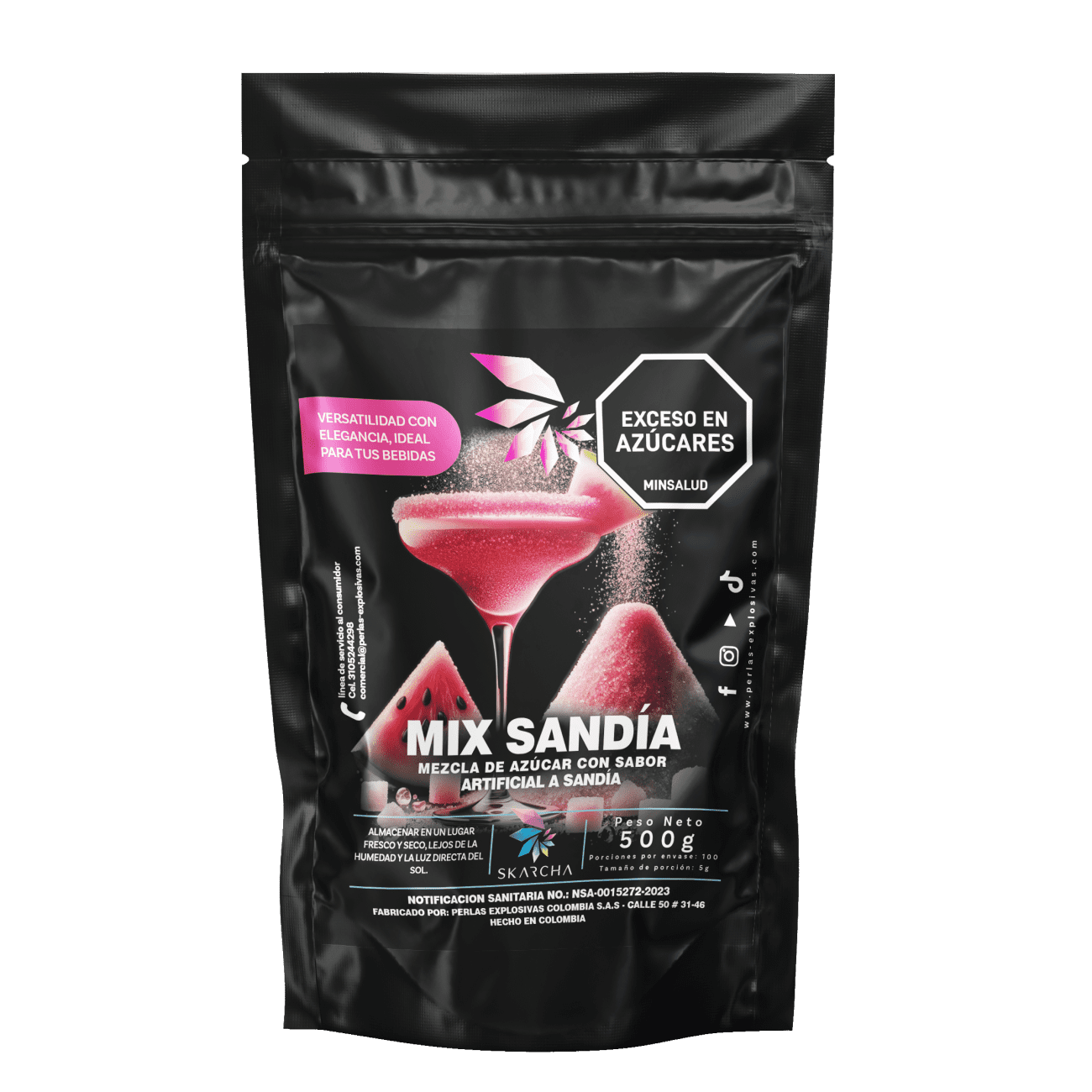 AZUCAR SANDIA SKARCHA X 500 GR